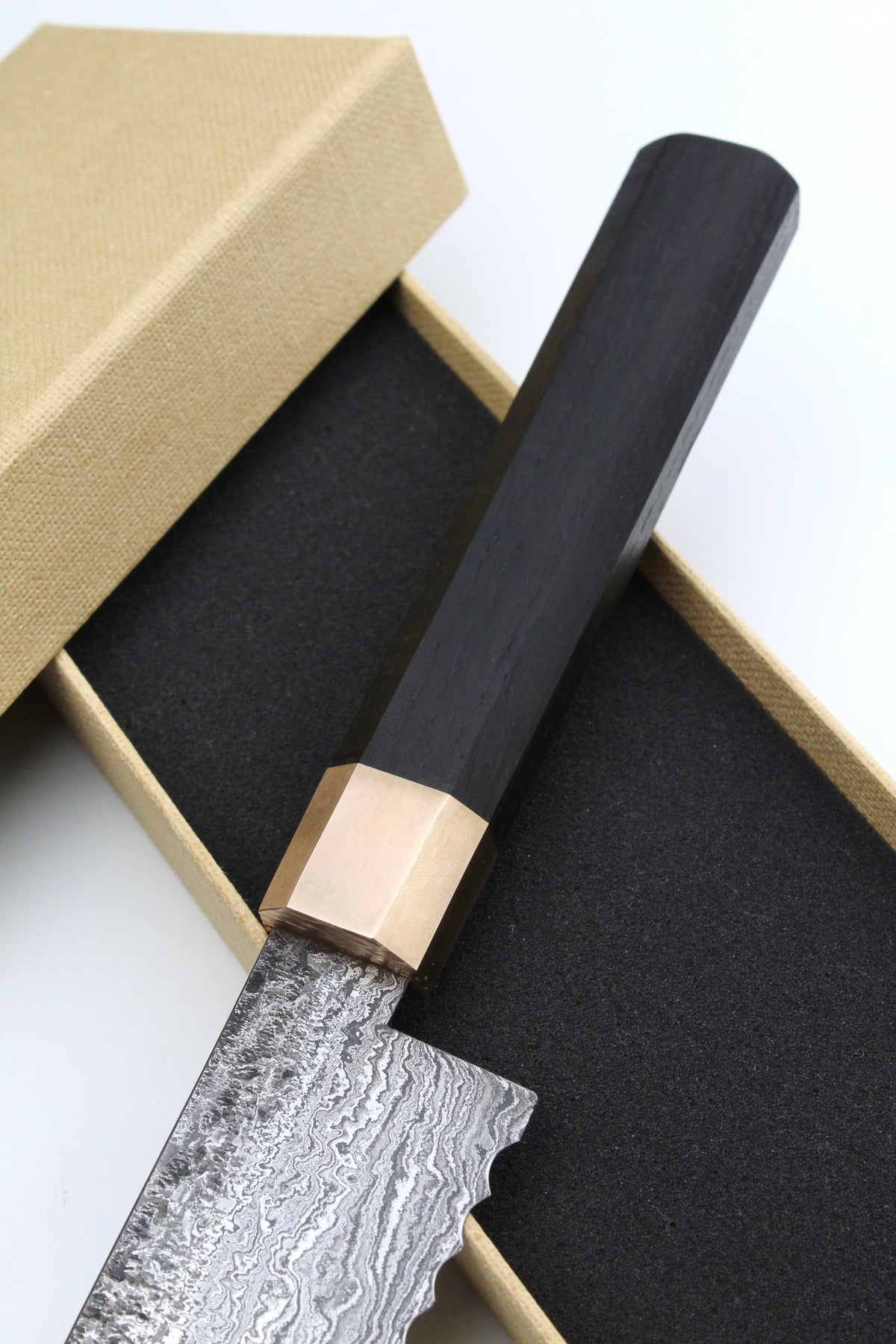Brotschwert HF Octagonal Damascus