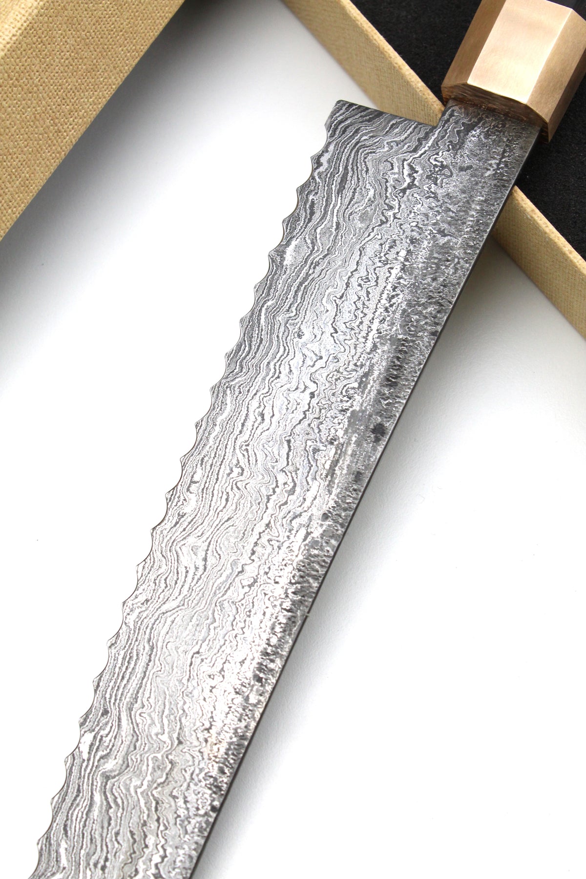 Brotschwert HF Octagonal Damascus
