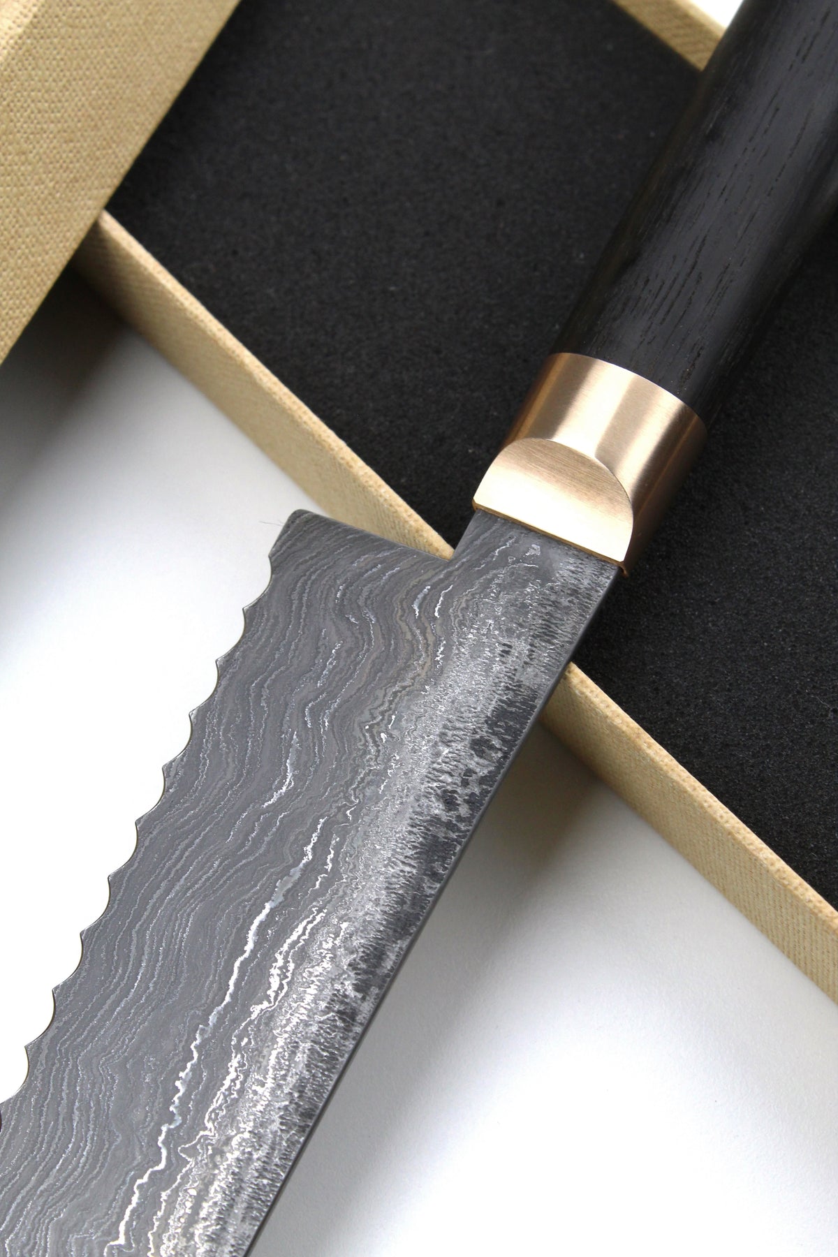 Brotschwert HK Oval Damascus