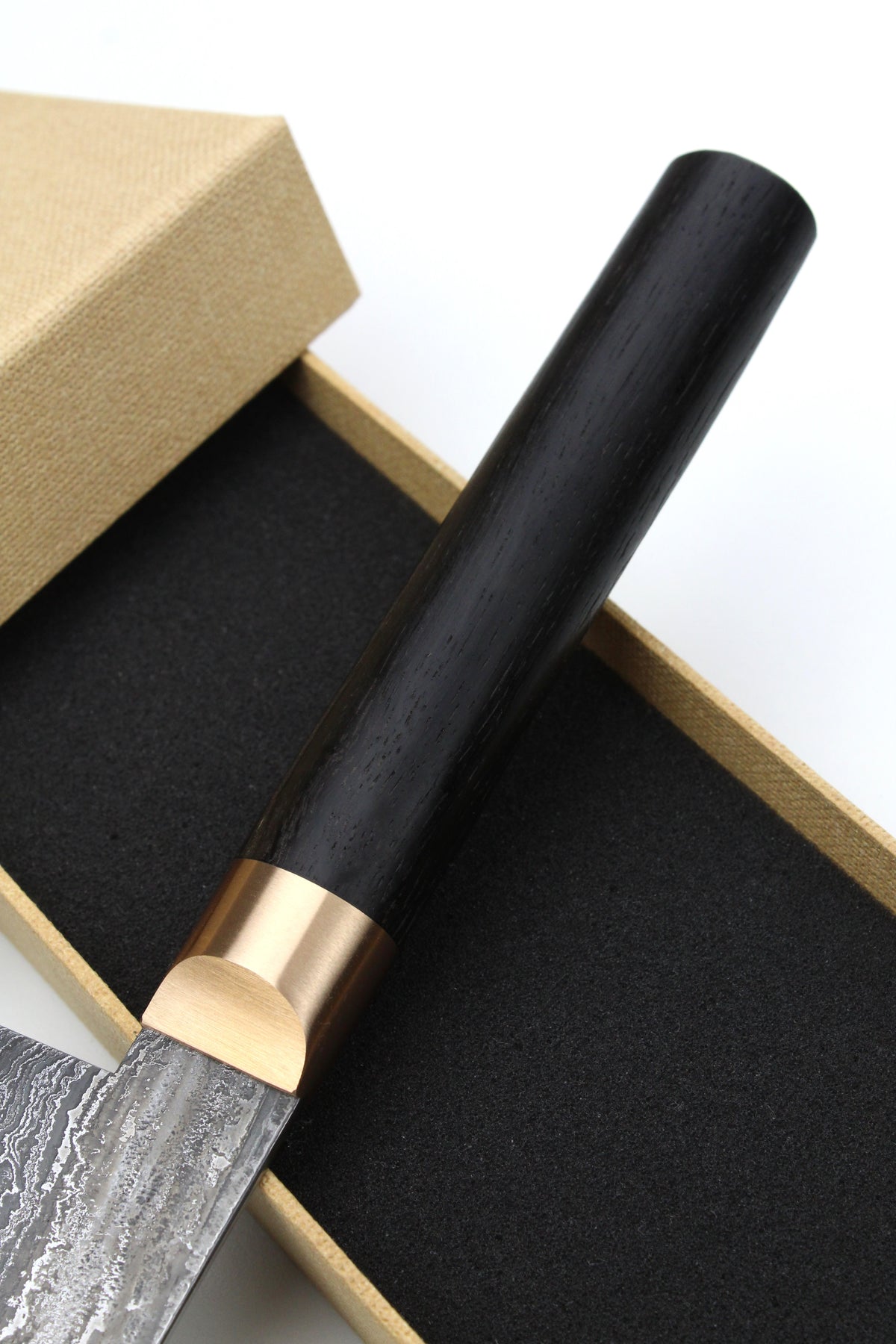 Gyuto Damast Bog Oak