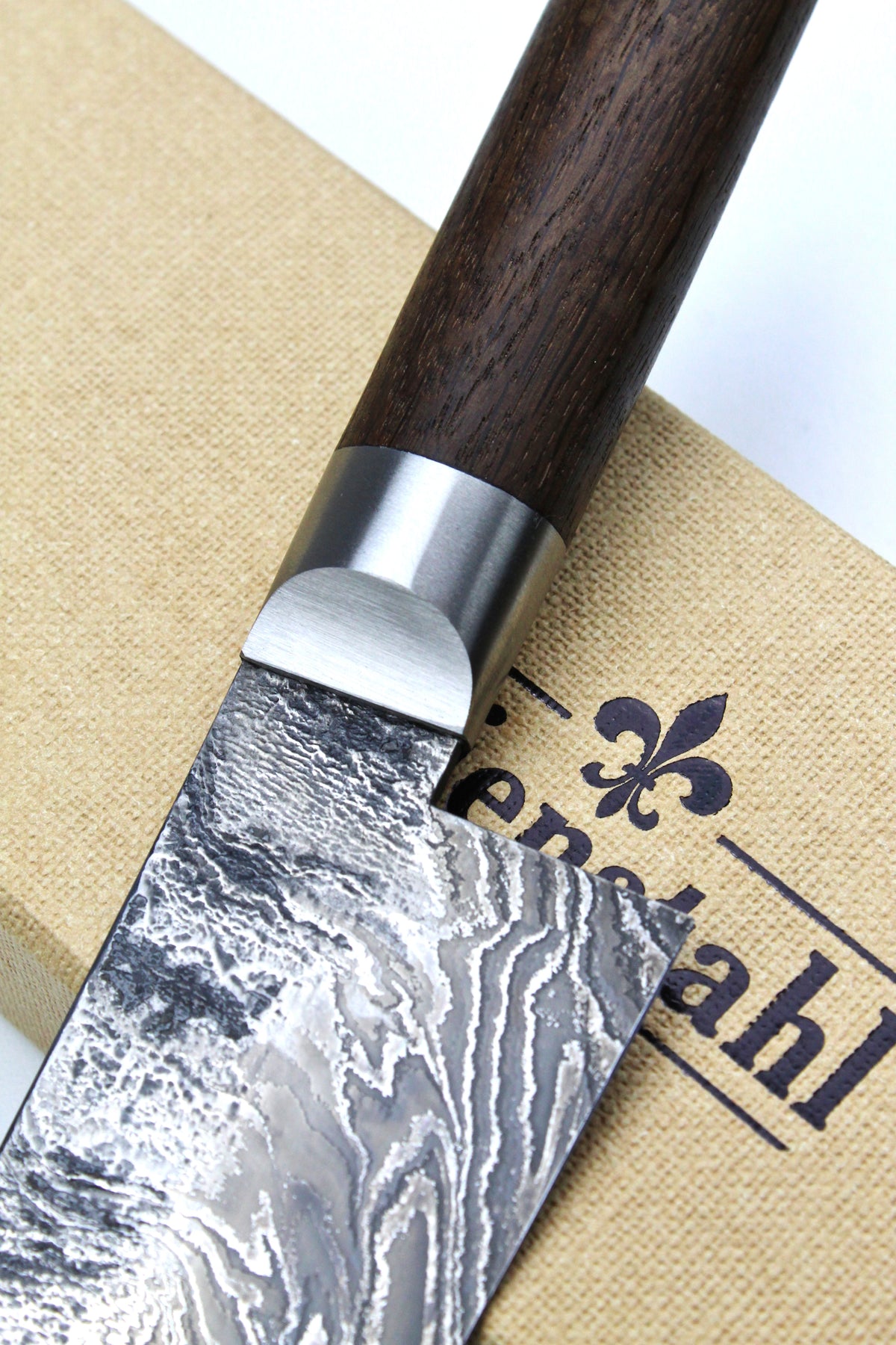 Gyuto Damast-Bog Oak HKT 3.0