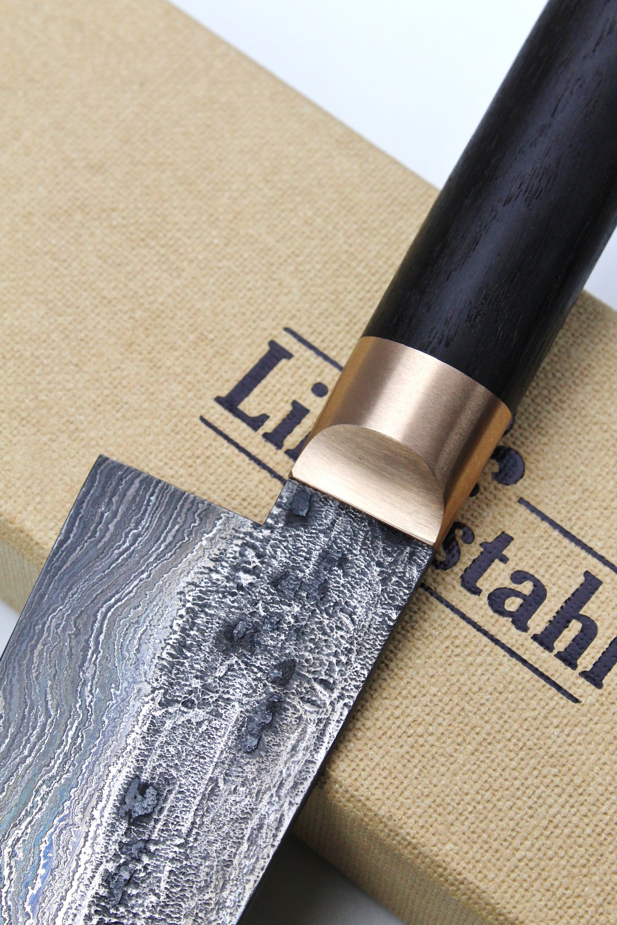 Gyuto Damast Bog Oak 500L