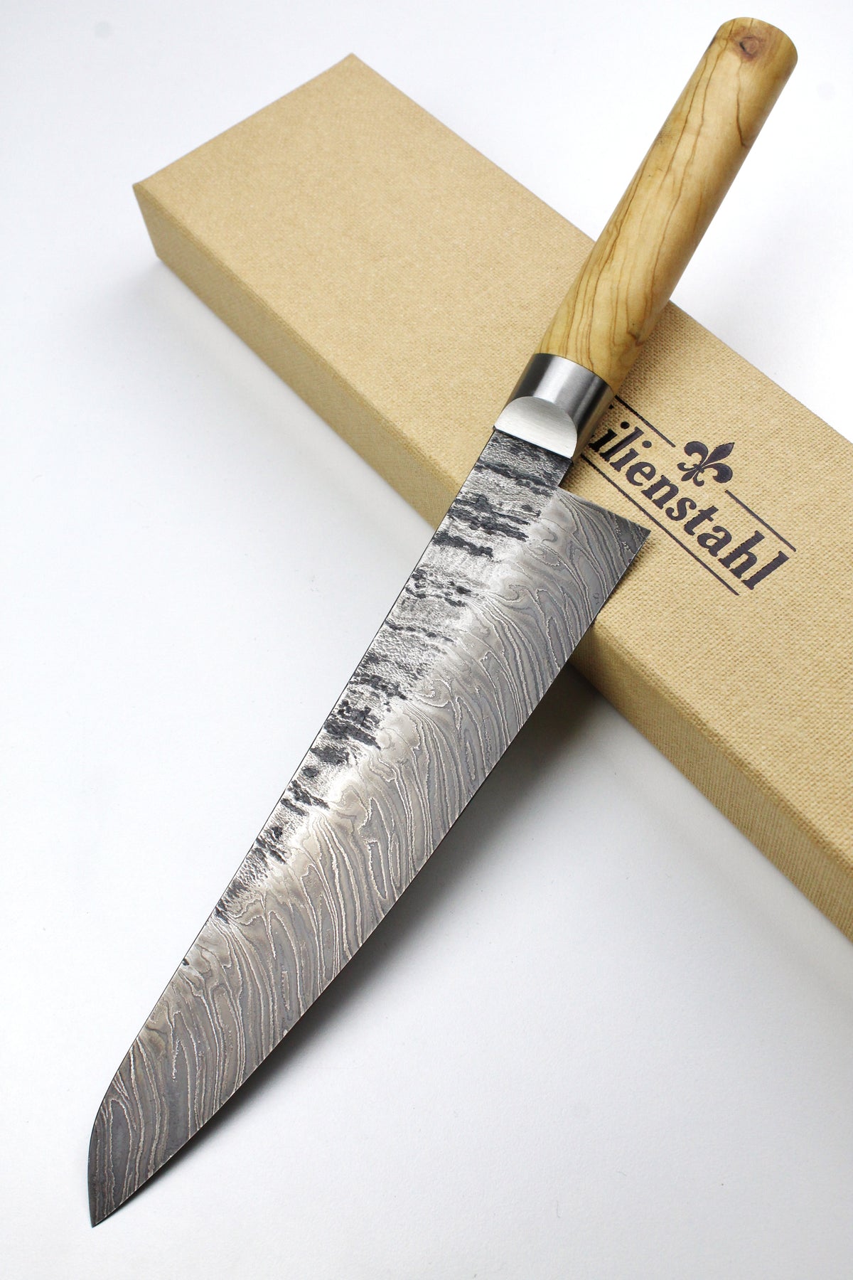 Damascus Gyuto HK-Torsion Olive