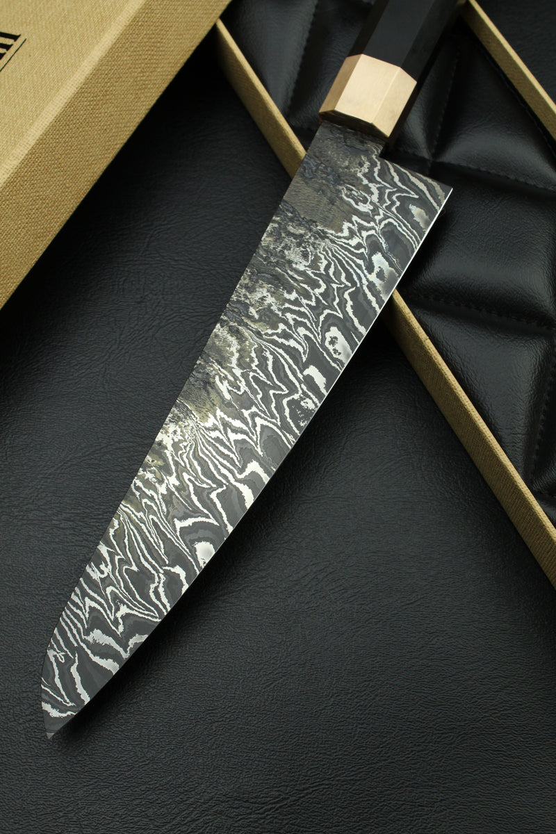 Damascus Gyuto 215 Octagonal 1.2