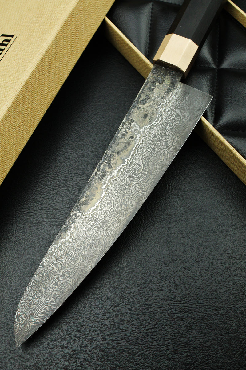 Damascus Gyuto 215 Octagonal