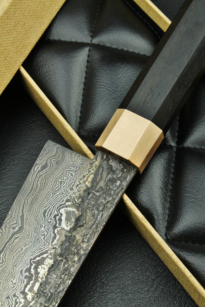 Damascus Gyuto 215 Octagonal