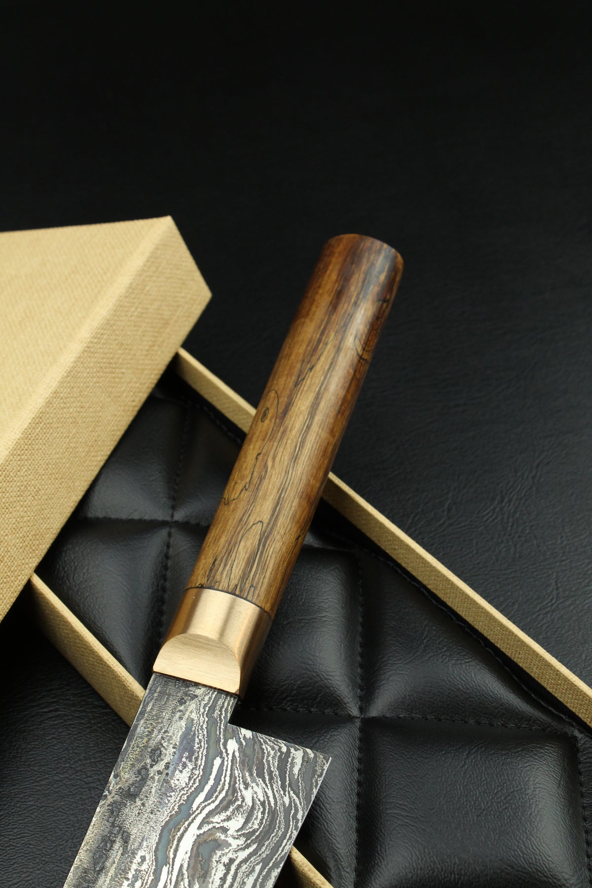 Damascus-Gyuto HK German G-Walnut