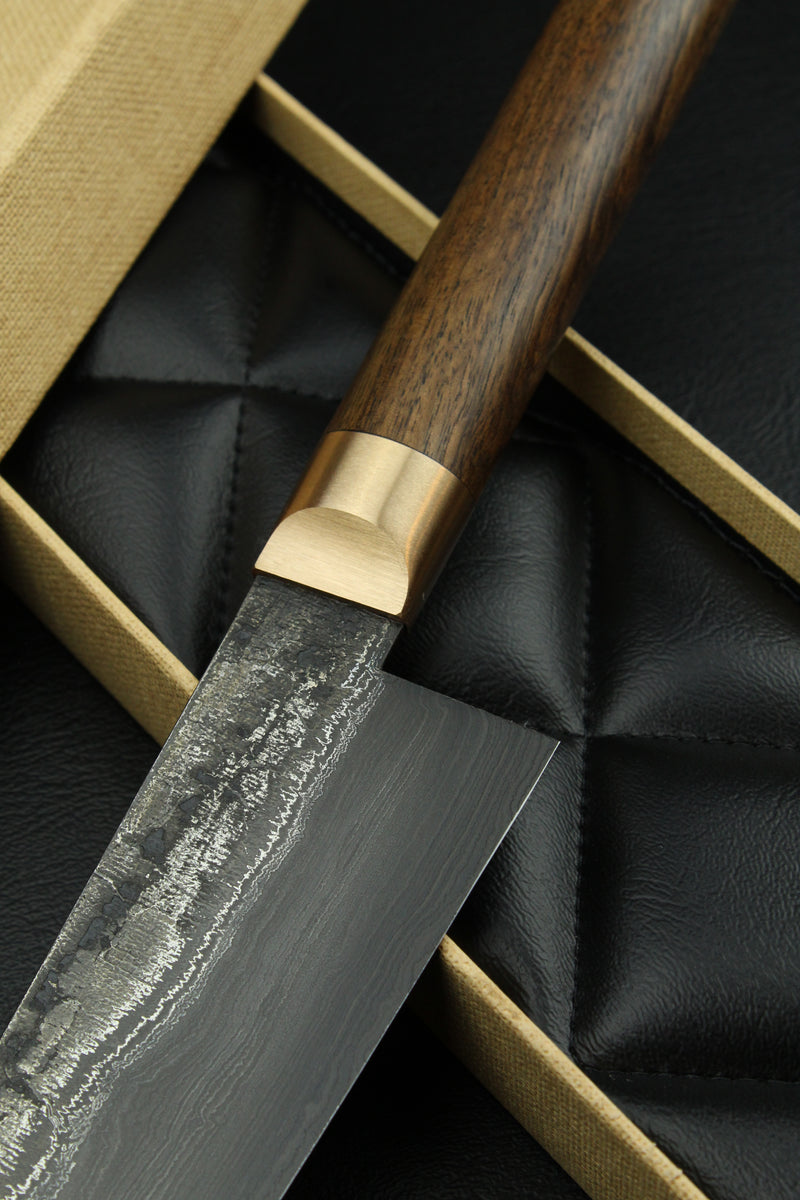 Damascus Gyuto 500L German Walnut