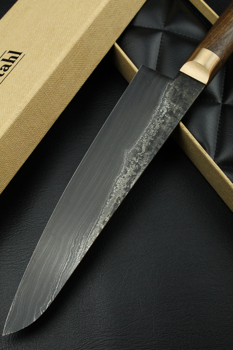 Damascus Gyuto 500L German Walnut