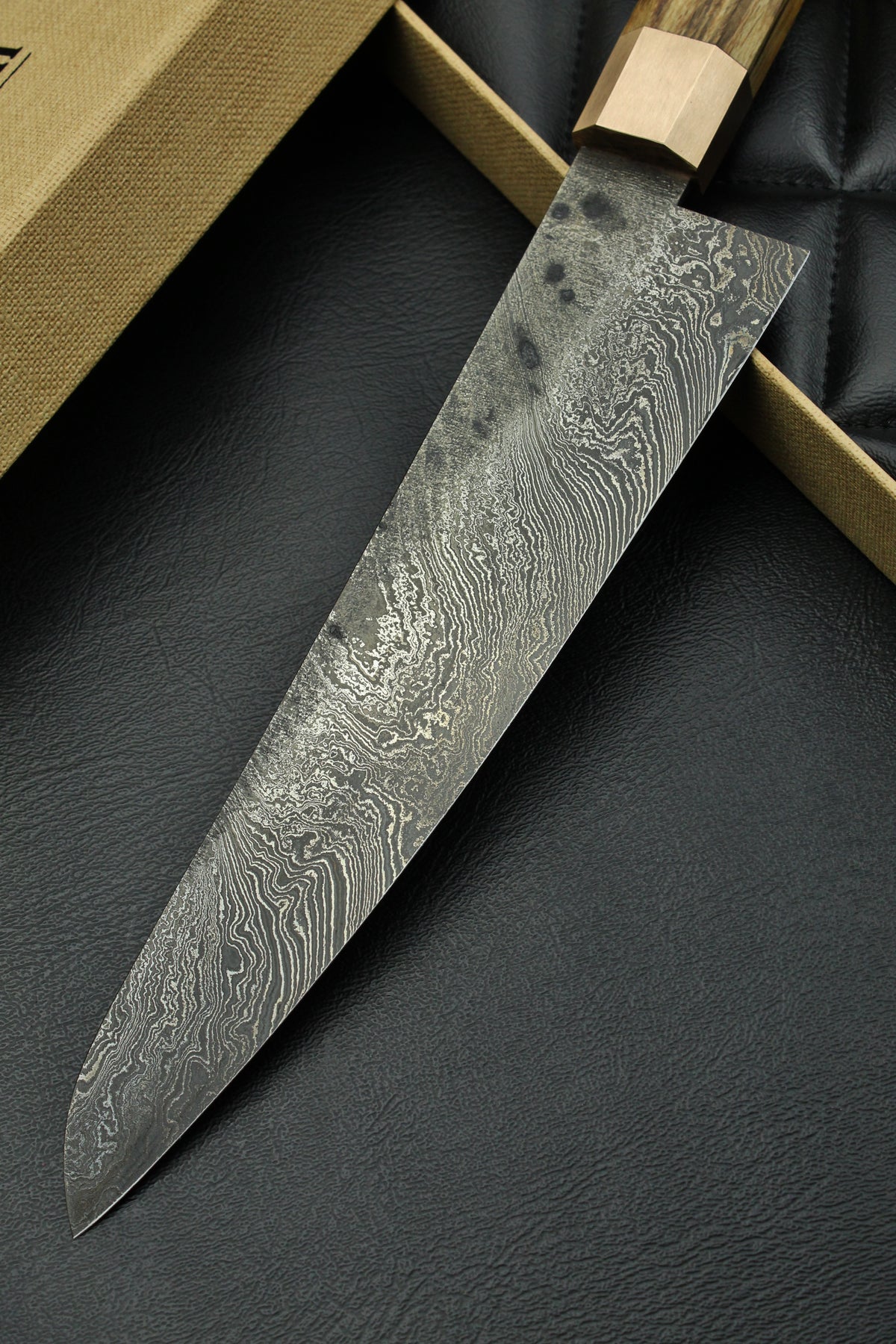 Gyuto Buchenholz Achteck