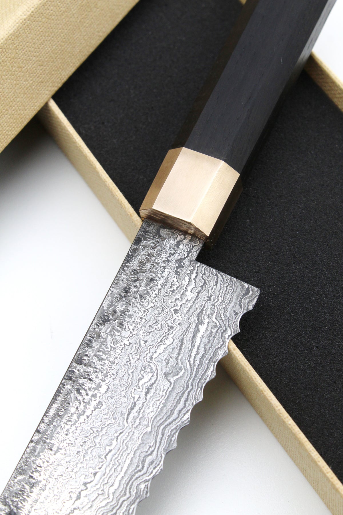 Brotschwert HF Octagonal Damascus