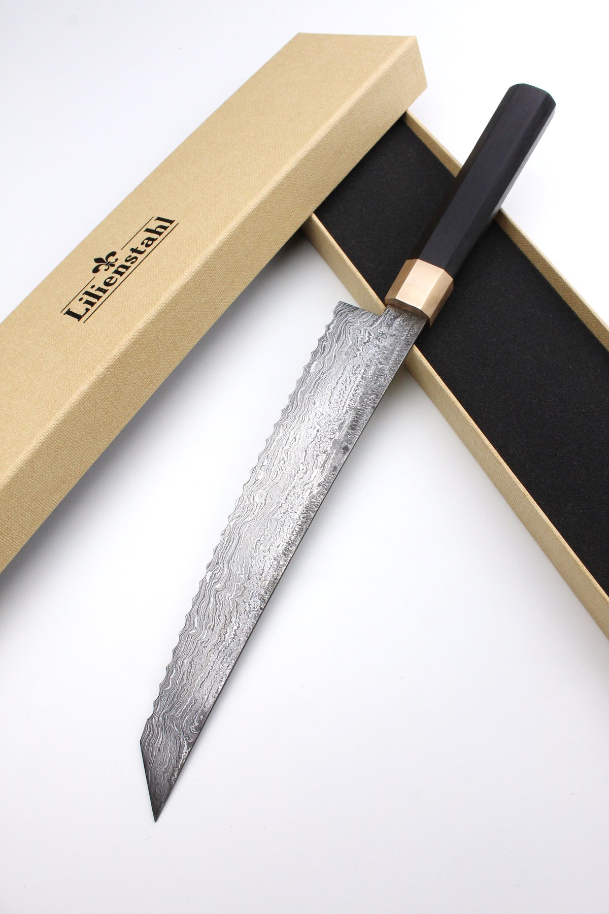 Brotschwert HF Octagonal Damascus