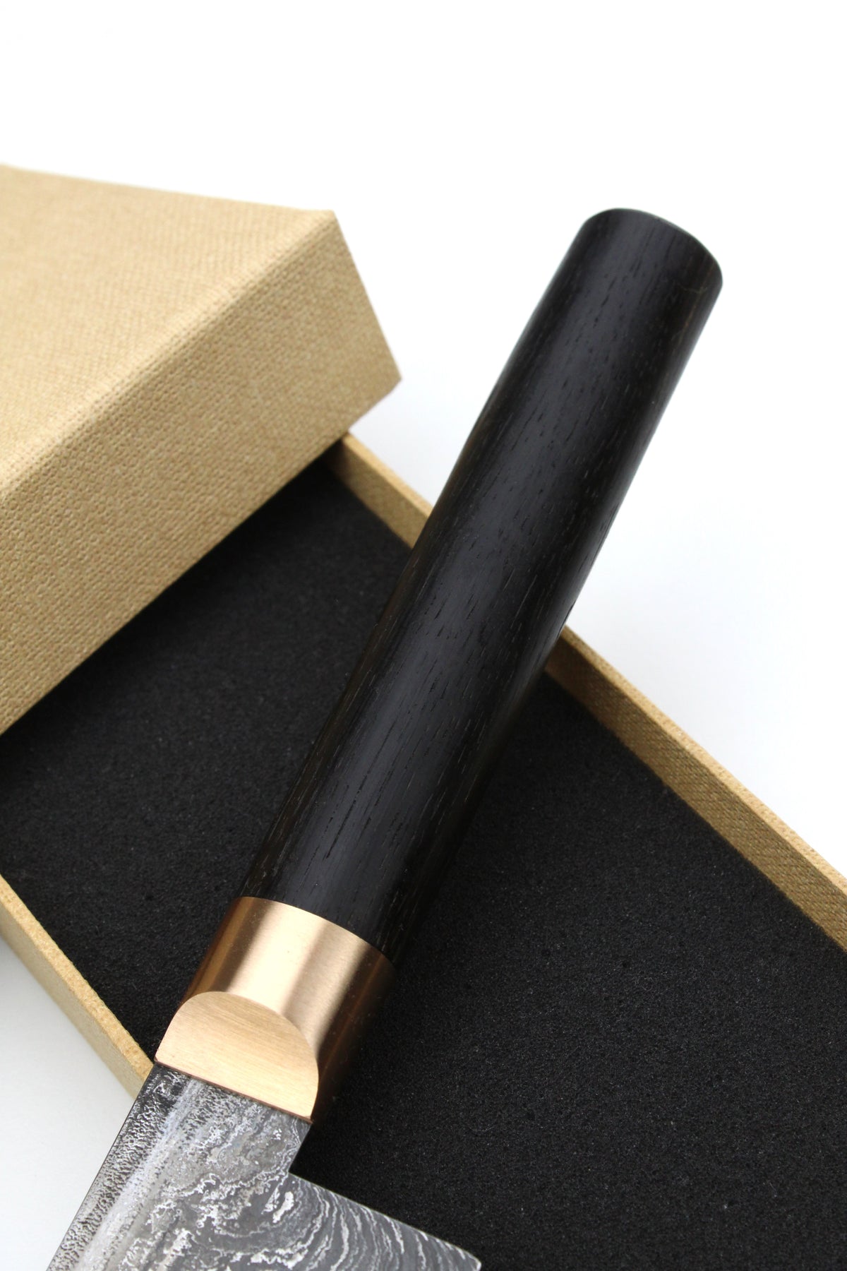 Gyuto Damast Bog Oak