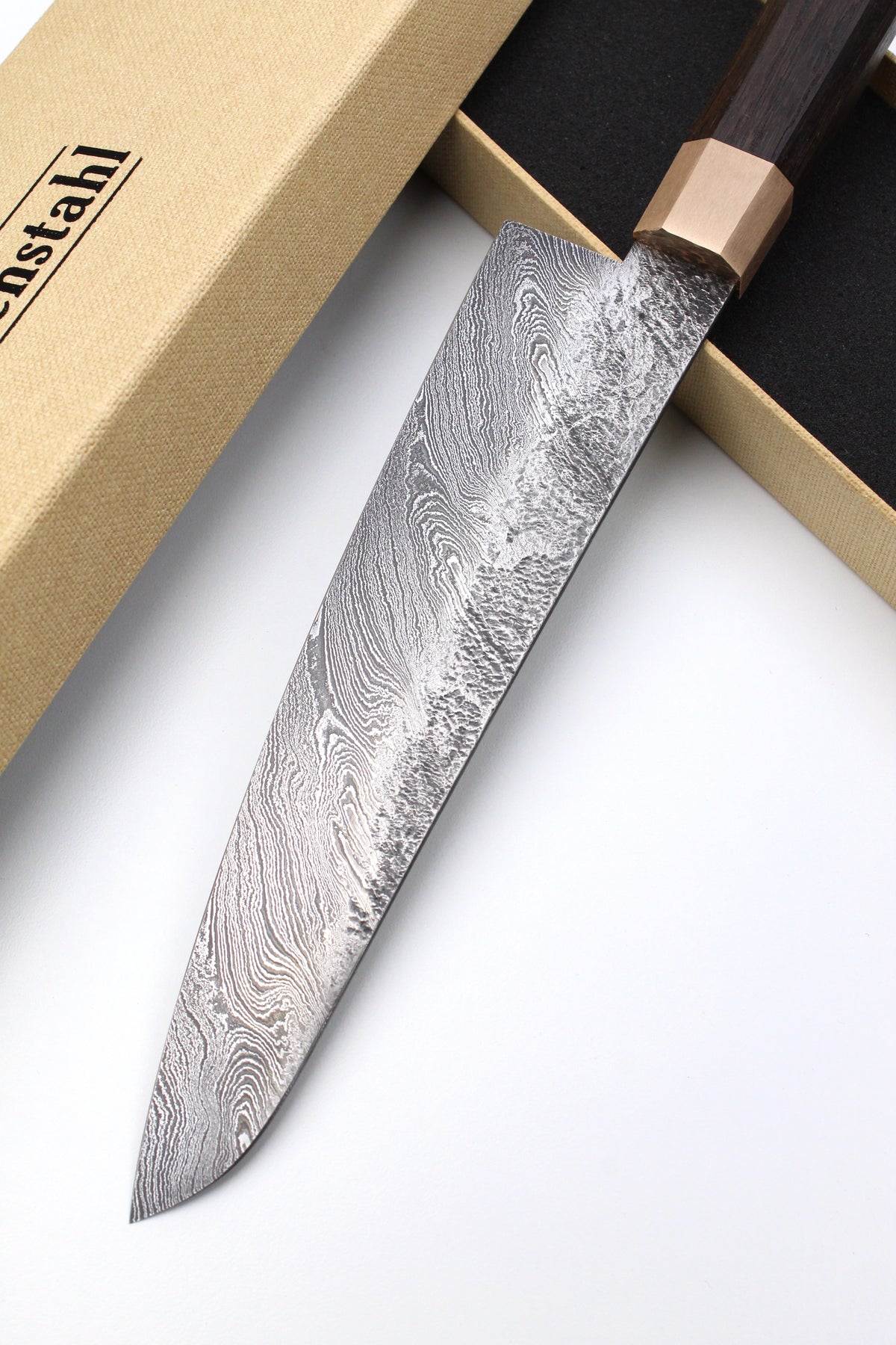 Gyuto Damast Bog Oak