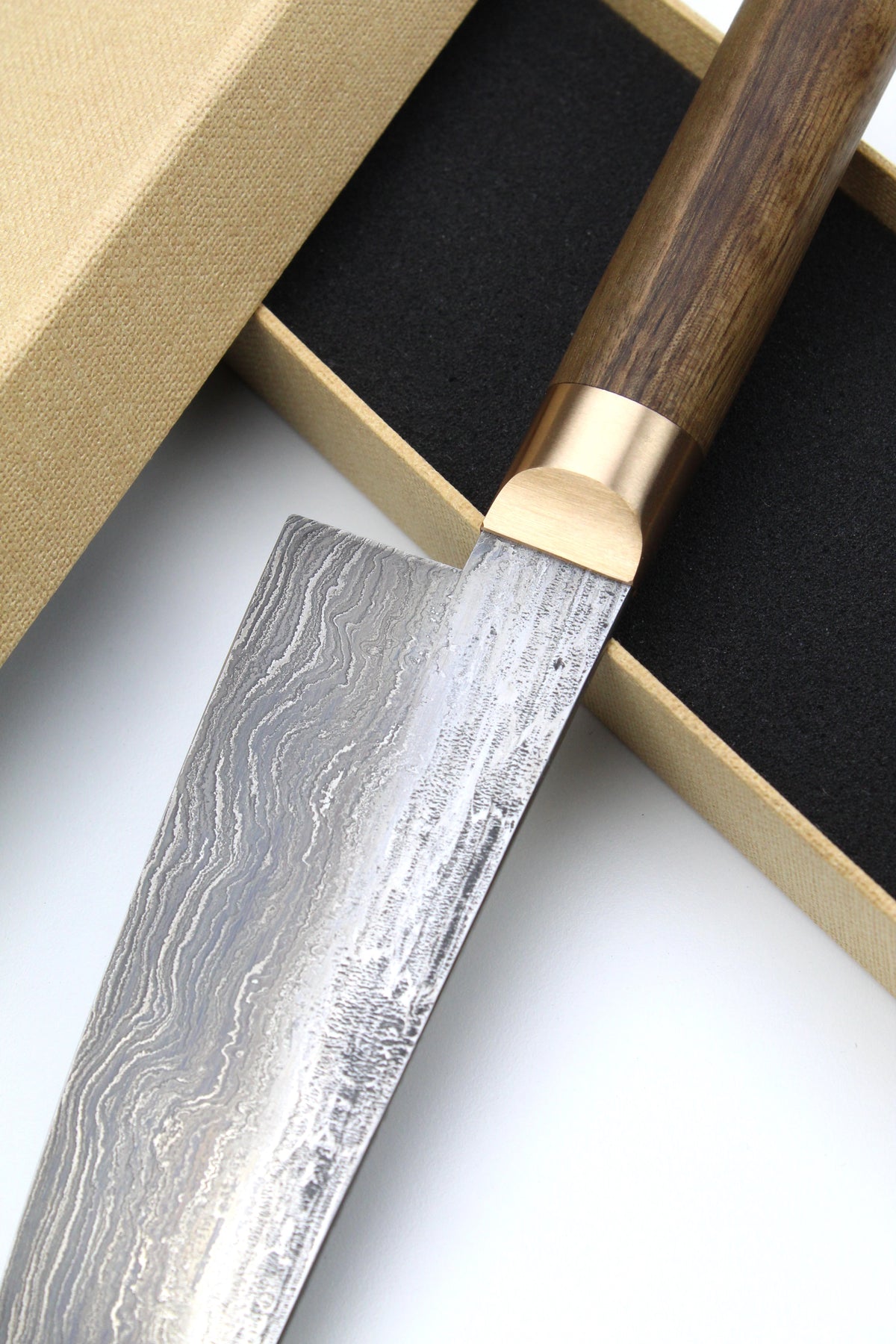 Damast Gyuto HK Walnuss