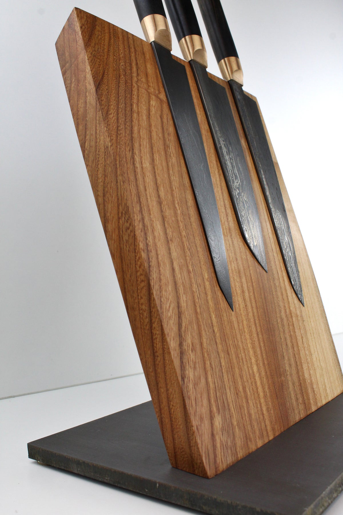 Premium-Messer-Set aus Black Ebony