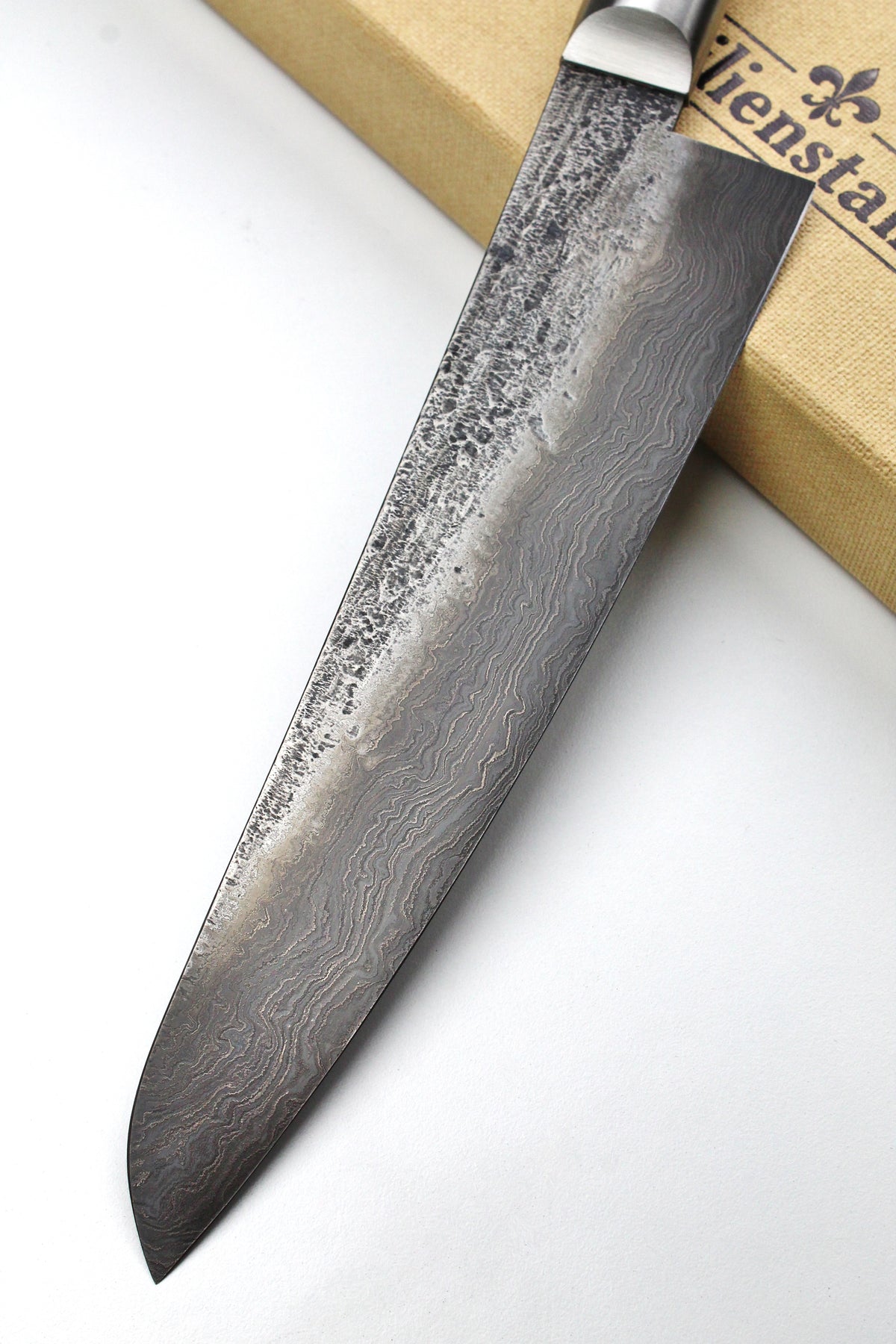 Damast-Gyuto 500L Olive
