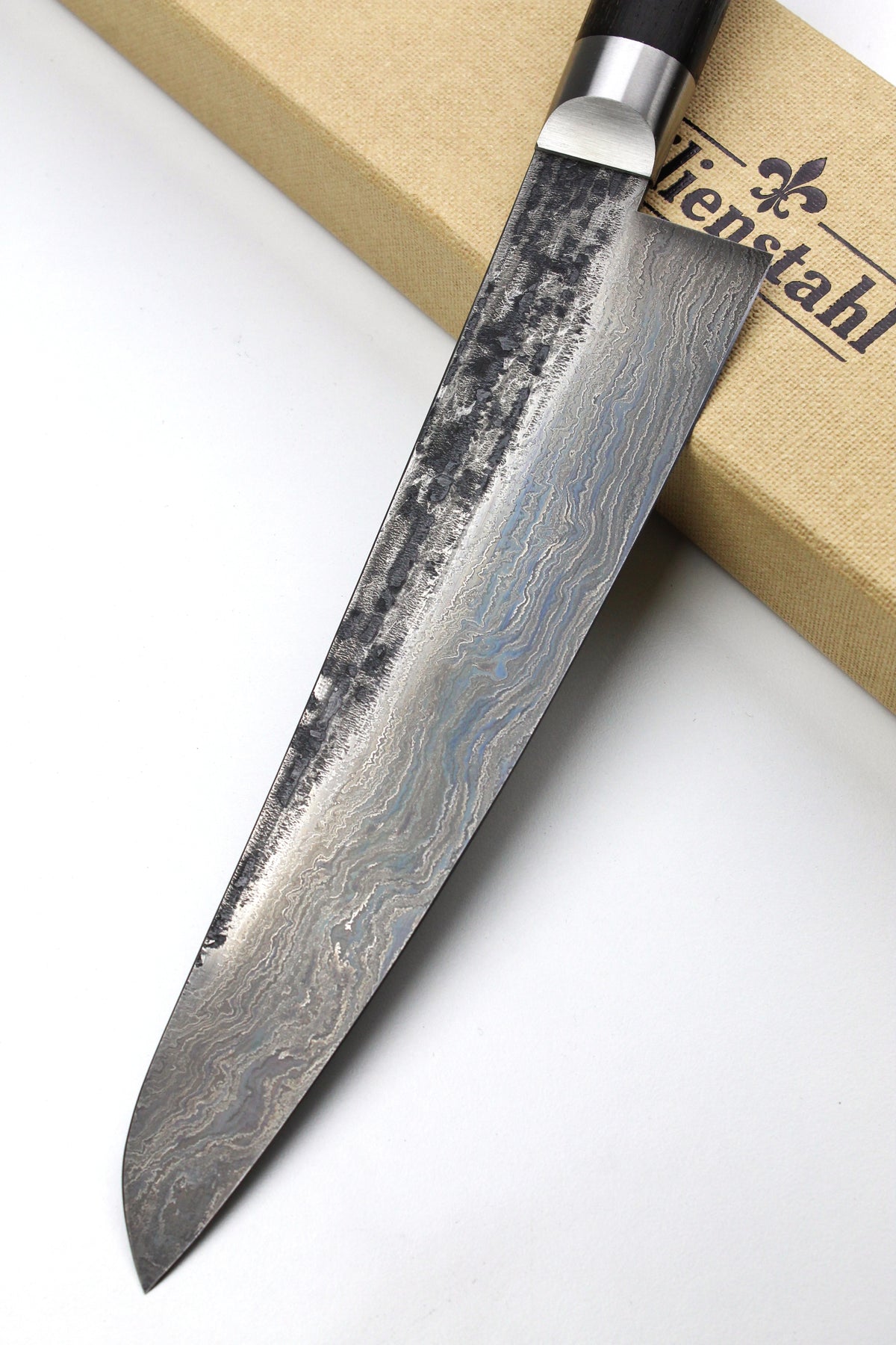 Gyuto Damast Bog Oak 500L