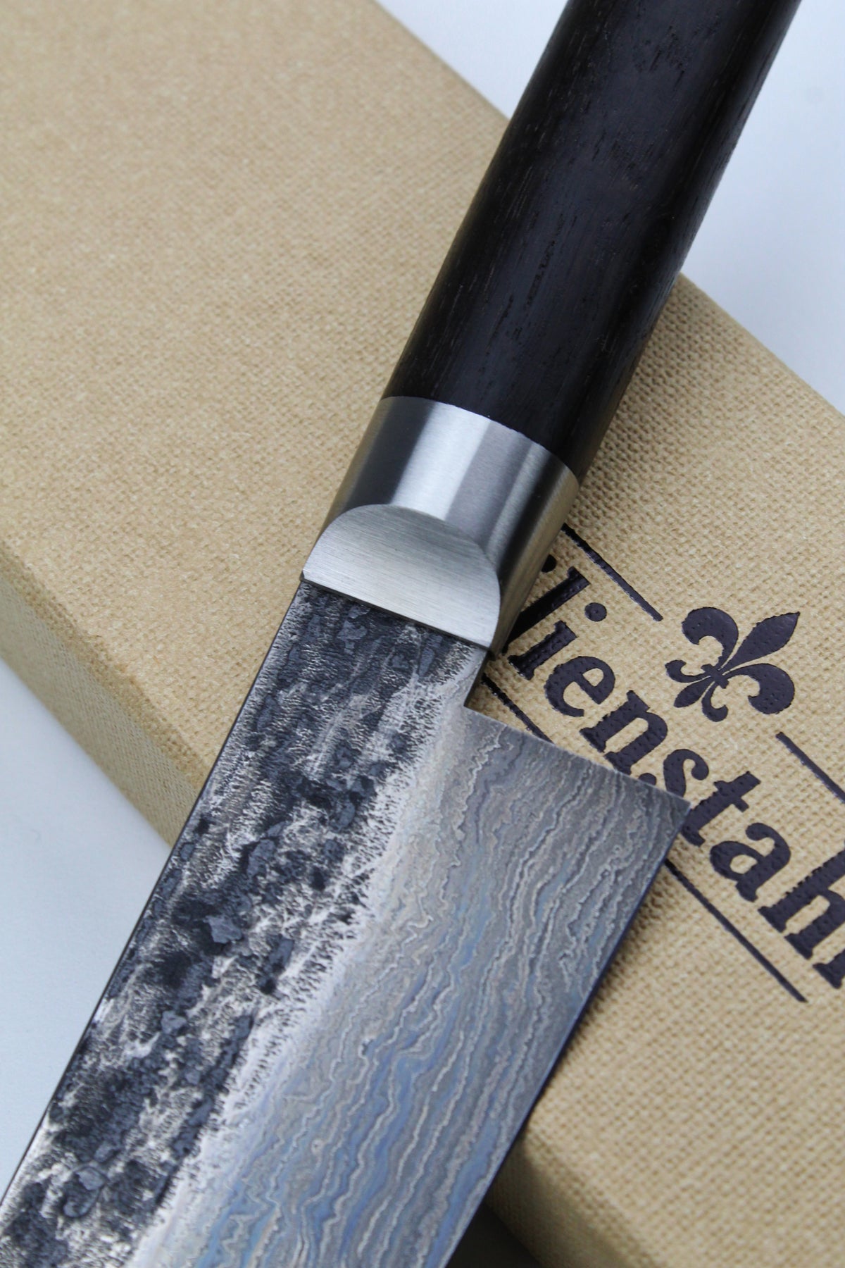 Gyuto Damast Bog Oak 500L