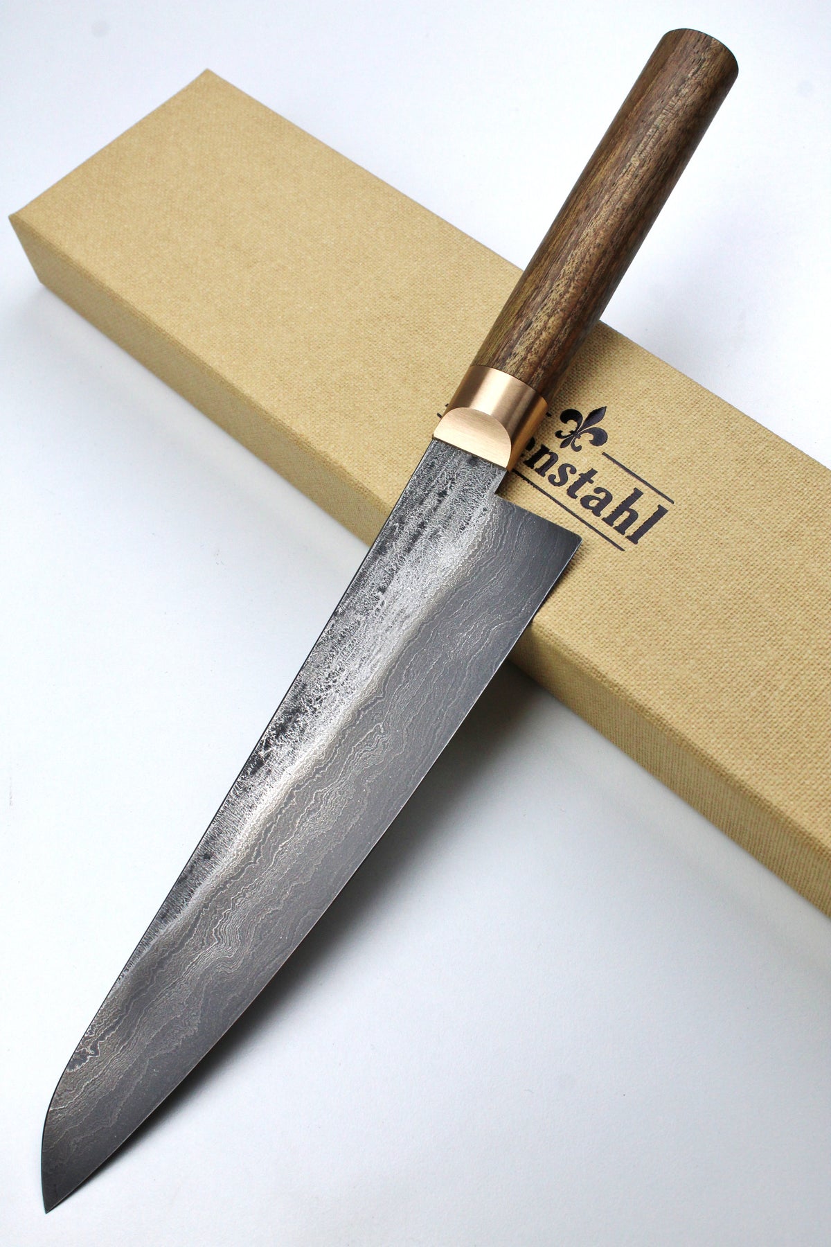 Damascus Gyuto 500L Walnut
