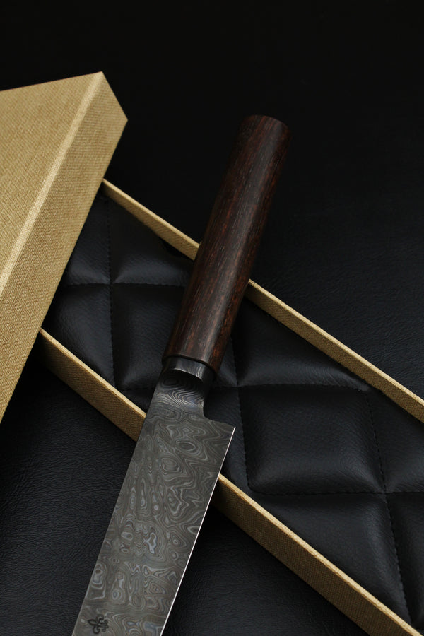 Sujihiki Black Damascus Makassar