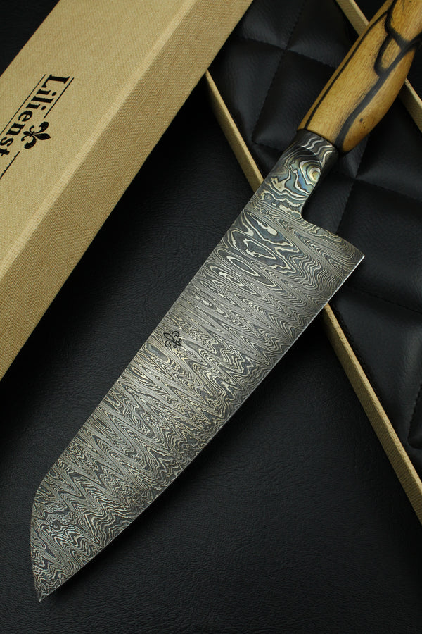 Santoku 195 Le Tigre patina